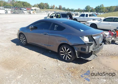2015 Honda Civic Ex-L from USA, damaged, VIN 2HGFG3B02FH503748